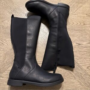 Baffin Stratford Knee High Black Waterproof Boots Size 6.5 New